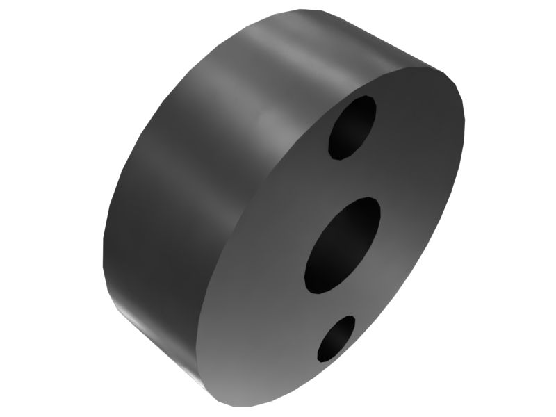 4C-9413: 8 Pitch Track Pin Base