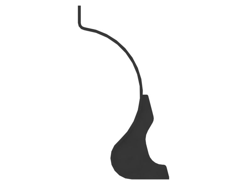 Hoist Cylinder Retention Clamp