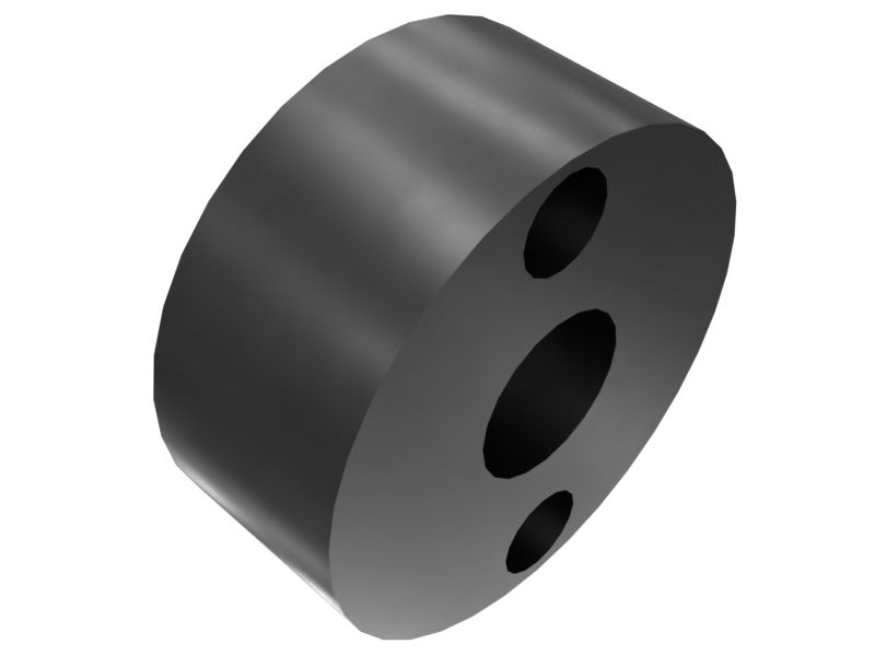 4C-8087: 7 Pitch Track Pin Base