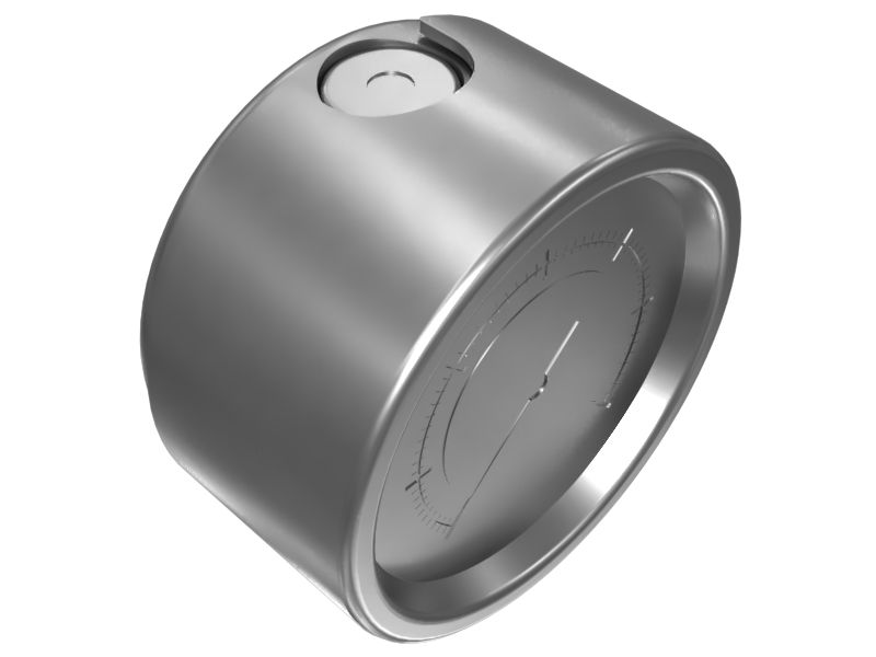 Dual Scale Pressure Gauge