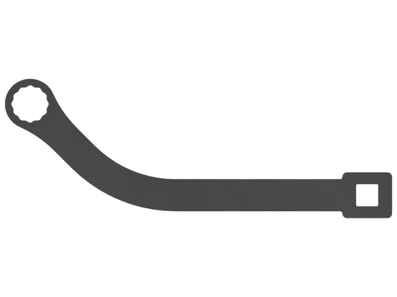 3/4" Square Drive Special Wrench Tool