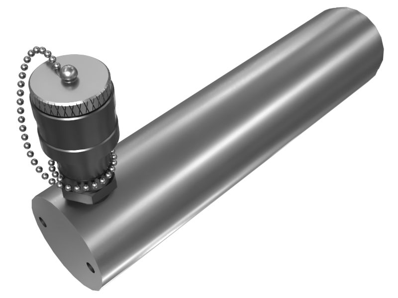 Single Acting Hydraulic Pusher Cylinder