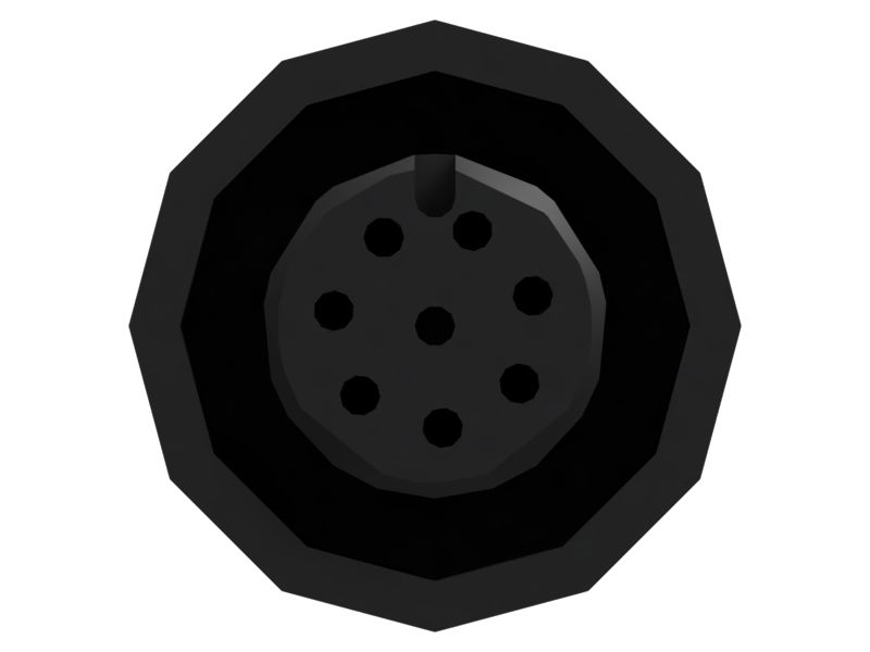 M12 8 Pin Tensioner Pump Cable