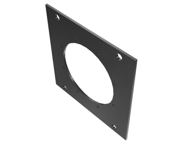 453-5312: 12mm Thickness Adapter Mounting Plate