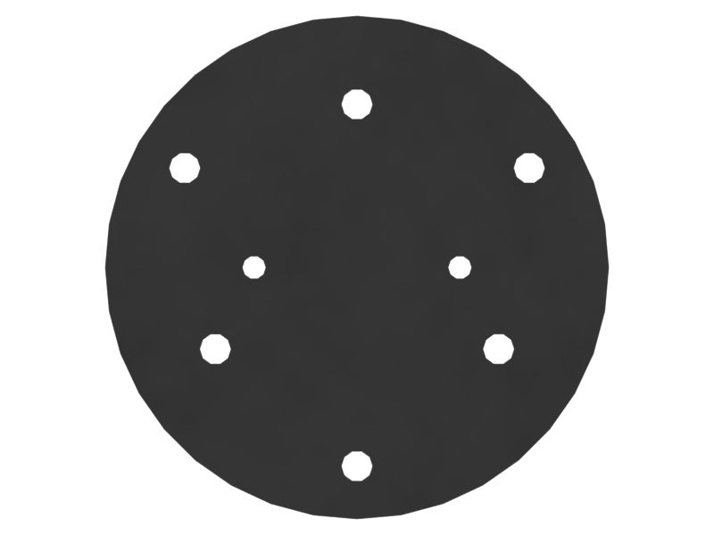 18mm Thickness Hoist Cylinder Puller Plate