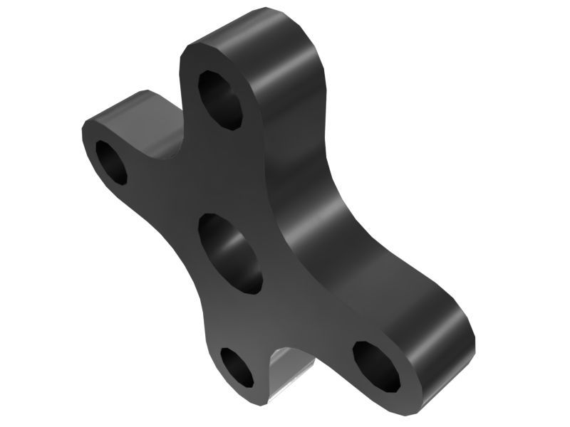 490-5516: Tie Rod Threaded Bottom Plate