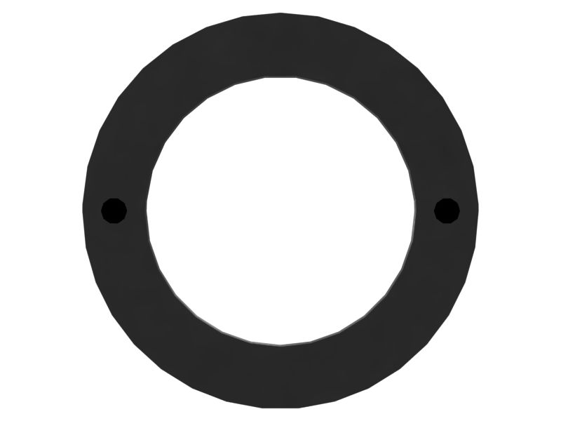 102mm Outer Diameter Track Pin Assembly Body