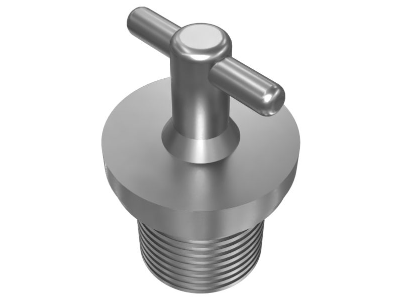 Exhaust Cooler Turn-Tite Plug