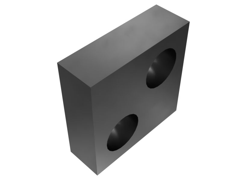 Connecting Toolbar Shim Block