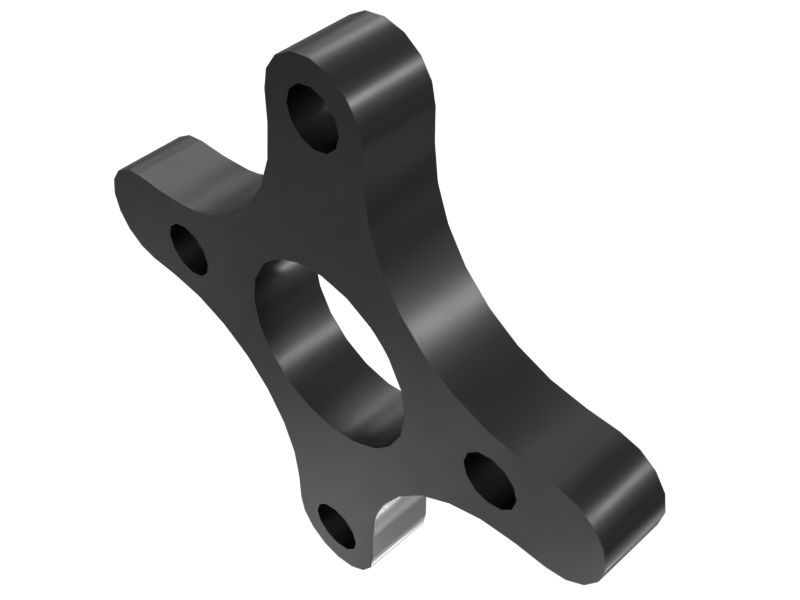 493-7298: 44.45mm Thickness Tie Rod Bottom Puller Adapter