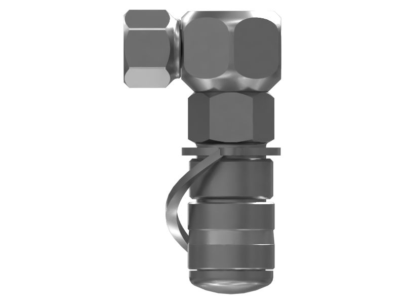 90-Degrees Quick Disconnect Swivel Coupler
