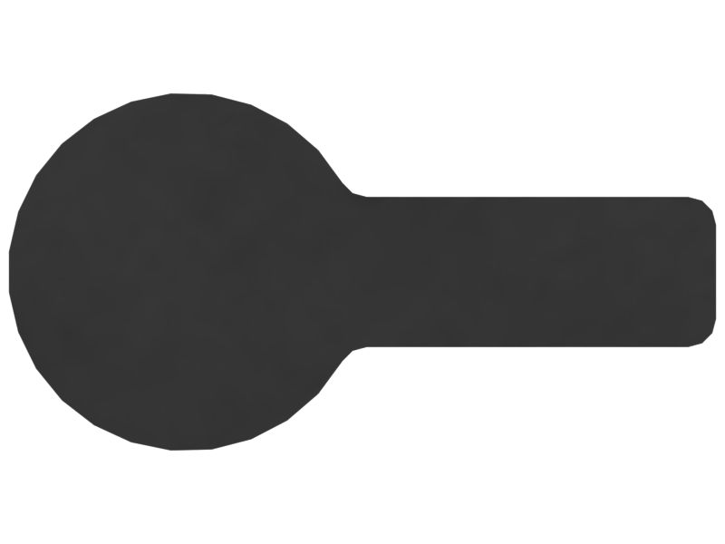 Hydraulic Pump Suction Lines Blocker Plate