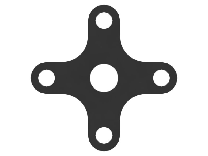 Tie Rod Threaded Bottom Plate