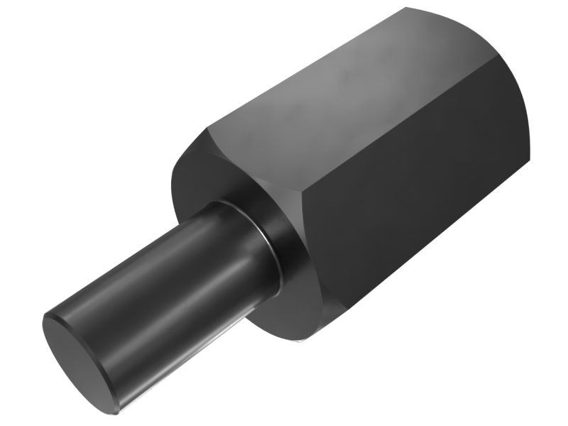 4C-5673: M16 Male Metric Threaded Adapter