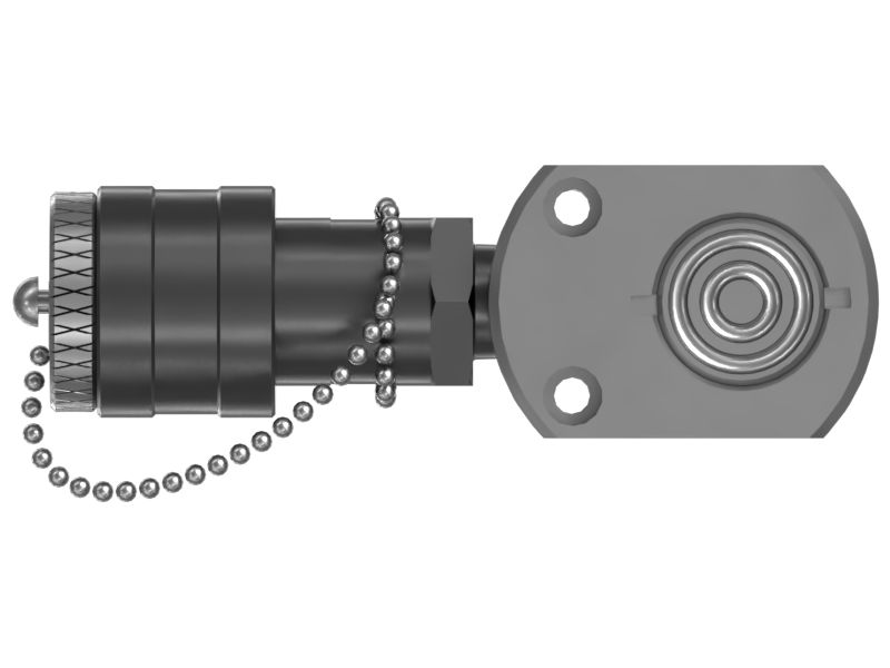 Single Acting Hydraulic Pusher Cylinder