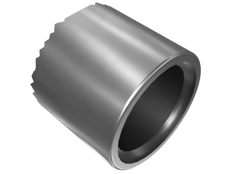 459-8760: 4.58 Metric Ton Cylinder Attachment Serrated Saddle