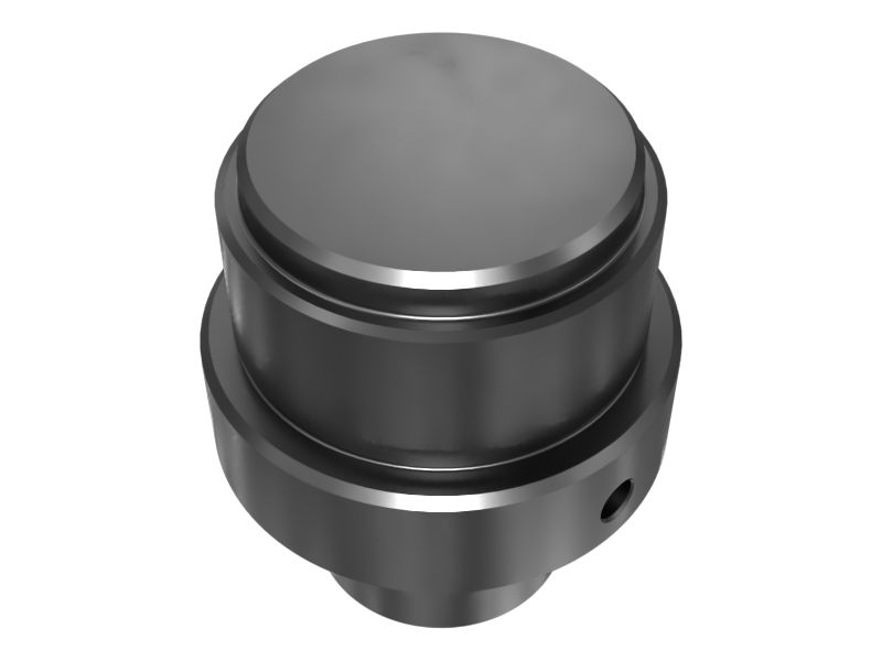 613-2596: 150 Ton Hydraulic Cylinder Slip Fit Ram Adapter