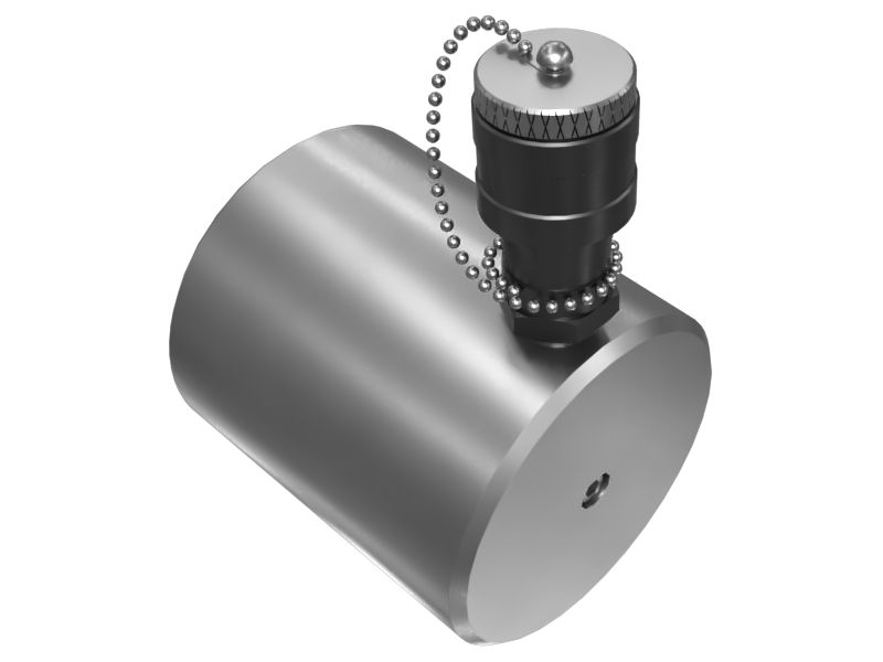 360-6966: Single Acting Hydraulic Pusher Cylinder