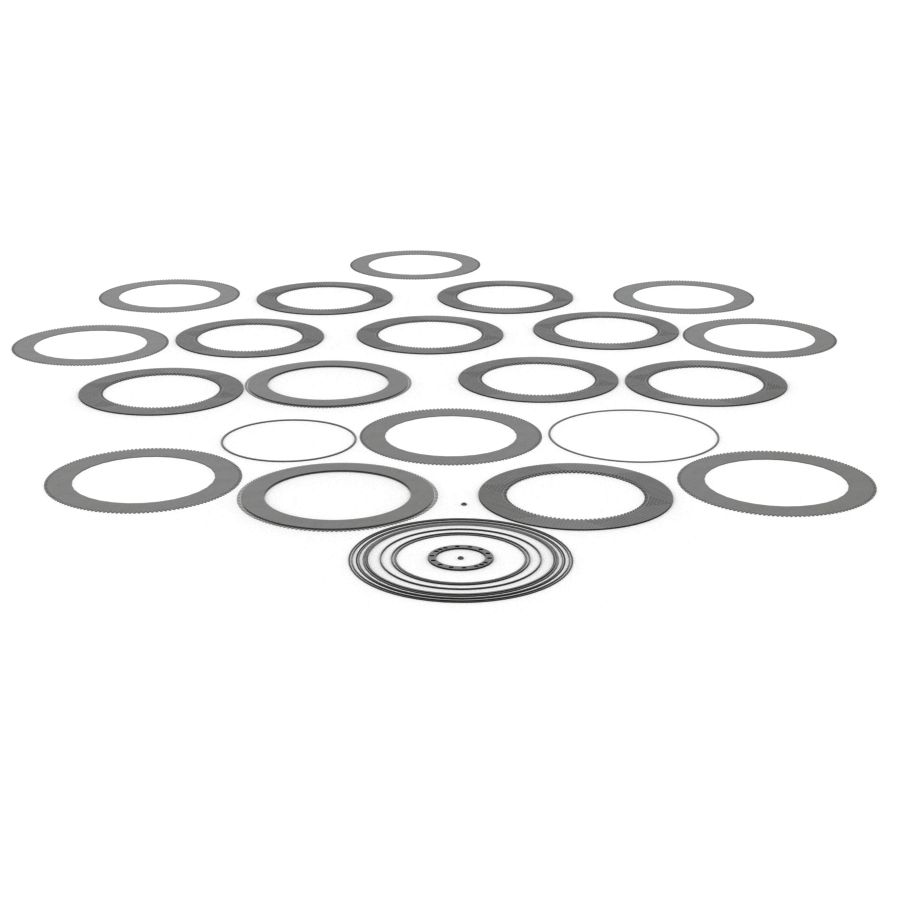 245-9847: Kit de rueda y freno delanteros con placas