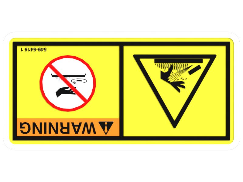 549-5416: FILM-WARNING | Cat® Parts Store
