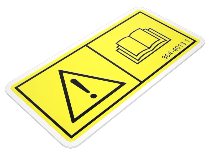364-4013: Warning Film Label | Cat® Parts Store