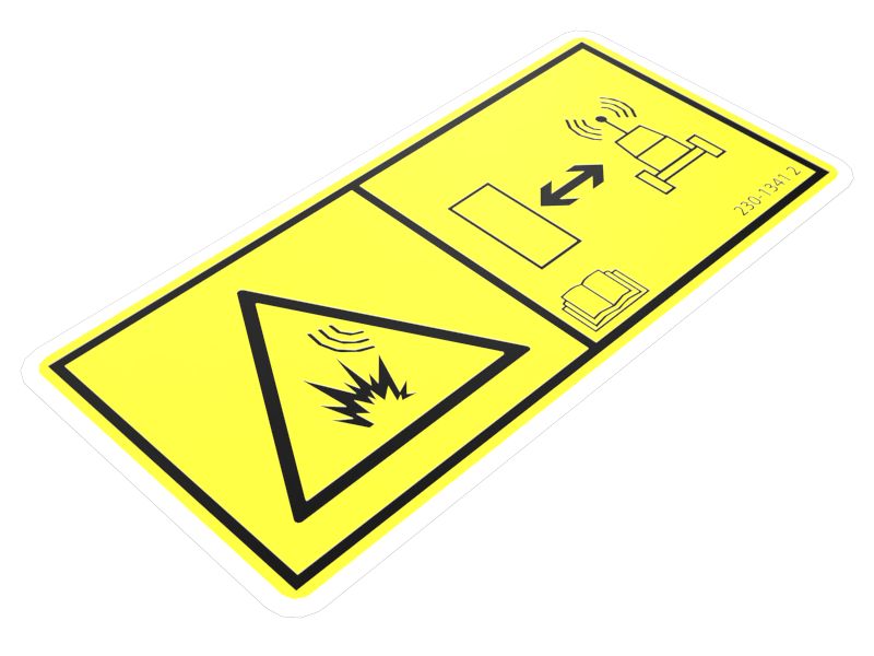 230-1341: Product Link Warning Film