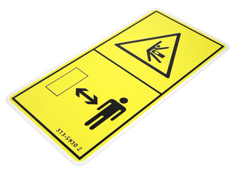 313-5930: Impaled Point Warning Film | Cat® Parts Store