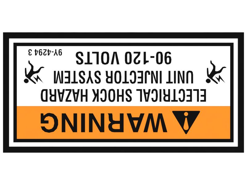 9Y-4294: Shock Hazard Warning Film 9Y4294 купить