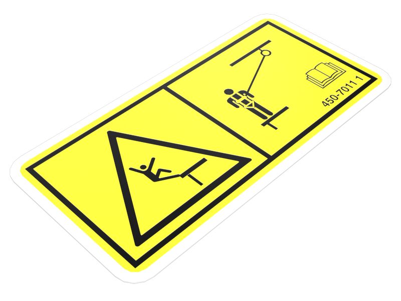 450-7011: Warning Film Label | Cat® Parts Store