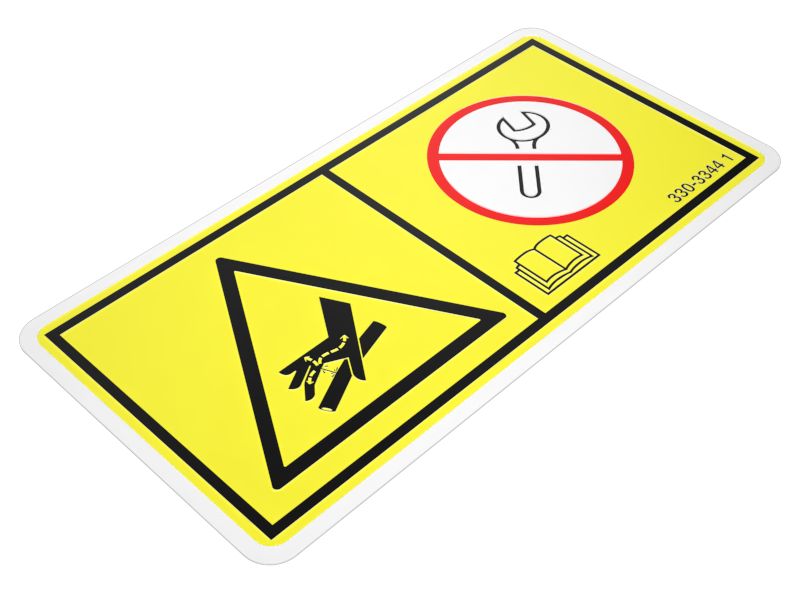 330-3344: Hot Surface Hands Clear Warning Film