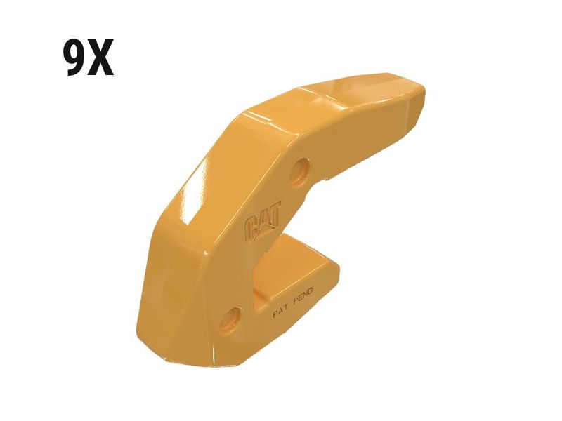 597-6659: 90 Mm Weld-on Modular Shroud Kit - Qty 9 5976659 Caterpillar