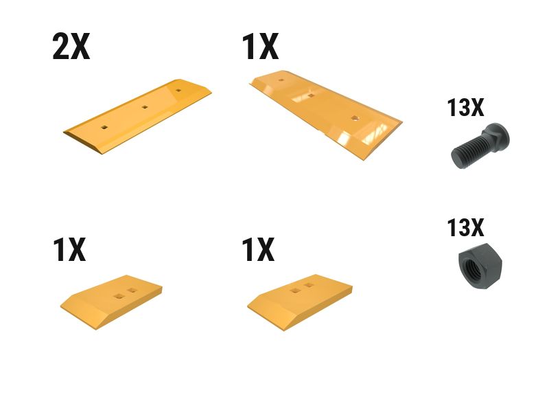 597-7055: 25 Mm Bolt-on Edge Kit 5977055 купить