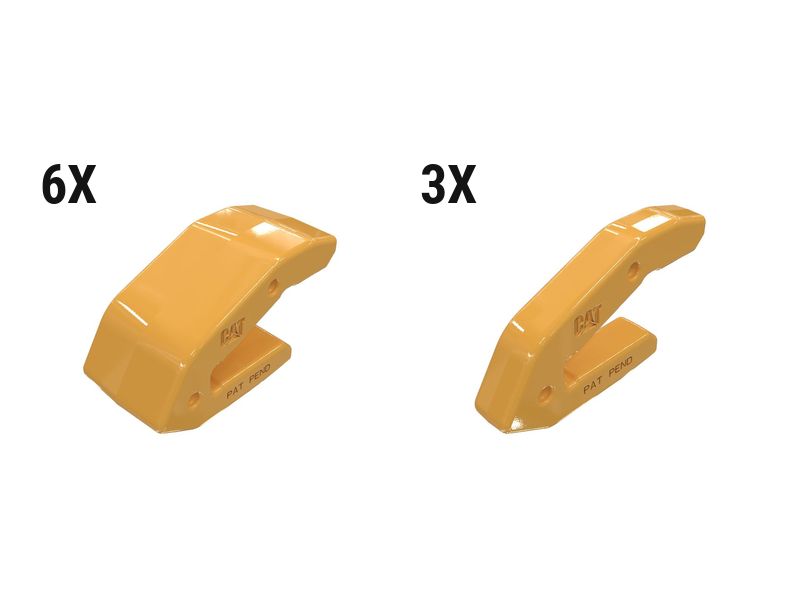 597-6548: 50 Mm Weld-on Modular Shroud Kit - Qty 9 597-6548 Caterpillar