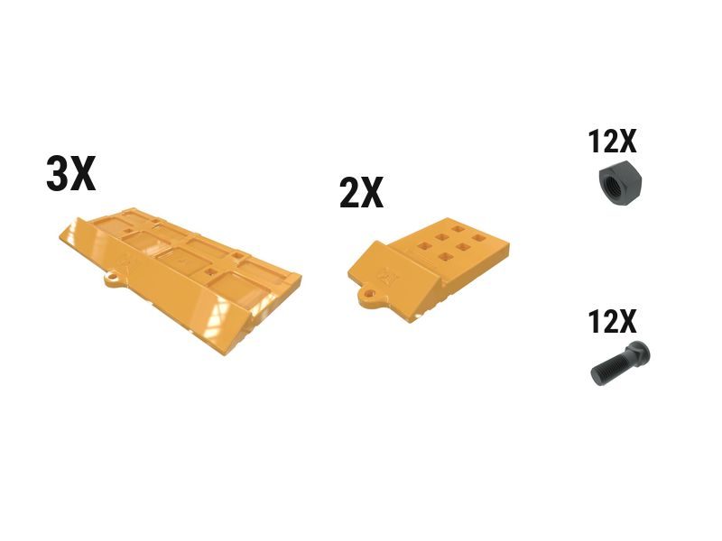 626-9956: 44 Mm Bolt-on Half Arrow Edge Kit 6269956 купить