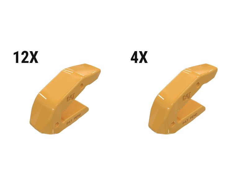 597-6501: 60 Mm Weld-on Modular Shroud Kit - Qty 16 5976501 Caterpillar