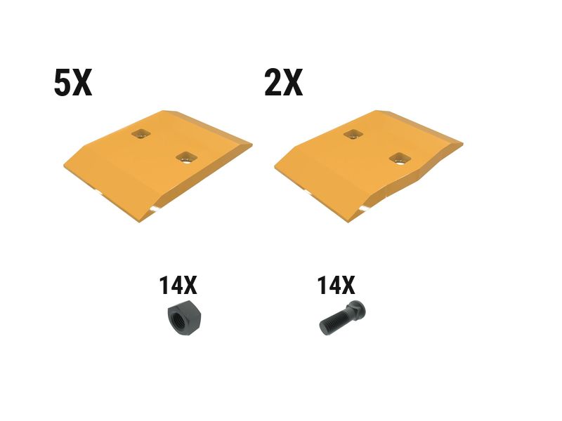 597-6832: 30 Mm Bolt-on Segment Kit - Qty 7 5976832 купить