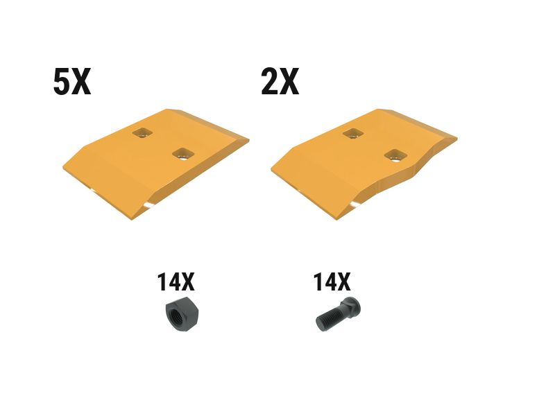 597-6849: 30 Mm Bolt-on Segment Kit - Qty 7 5976849 купить