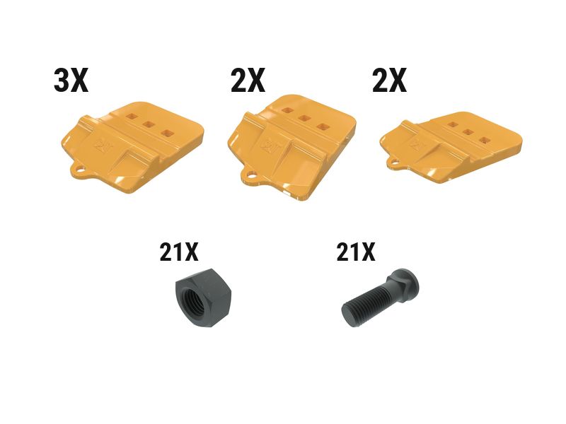597-6795: 45 Mm Bolt-on Half Arrow Kit - Qty 7 5976795 купить