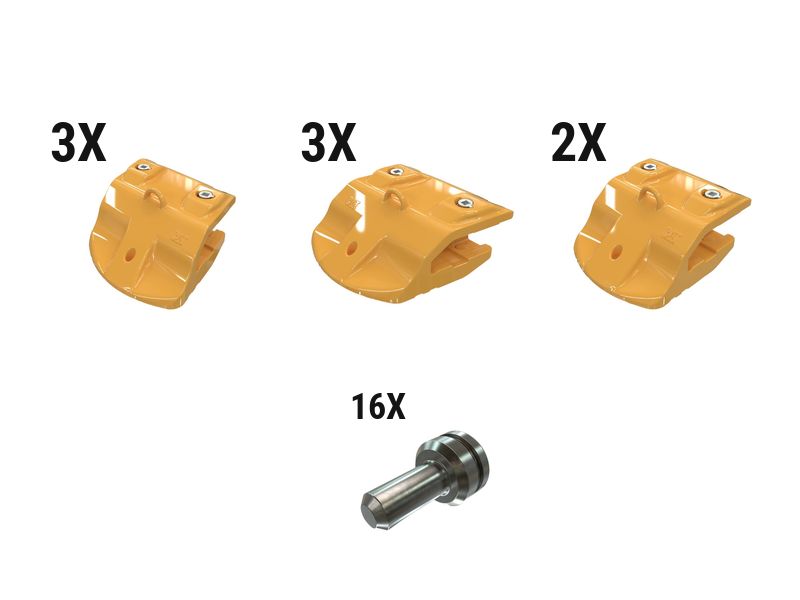 597-6953: Комплект кожухов CapSure, 73 мм (8 шт) 5976953 купить