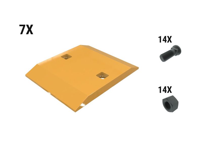597-6871: 25 Mm Bolt-on Segment Kit - Qty 7 5976871 купить