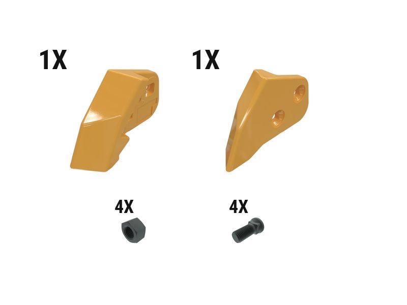 642-9668: Extended Corner Guard Kit - Qty 2 | CATCorp
