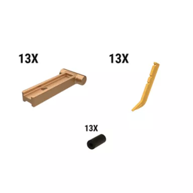622-4321: Long Scarifier Shank Kit - Qty 13