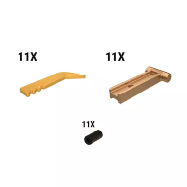 619-9891: Standard Scarifier Shank Kit - Qty 11