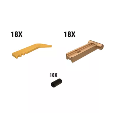 622-4322: Standard Scarifier Shank Kit - Qty 18