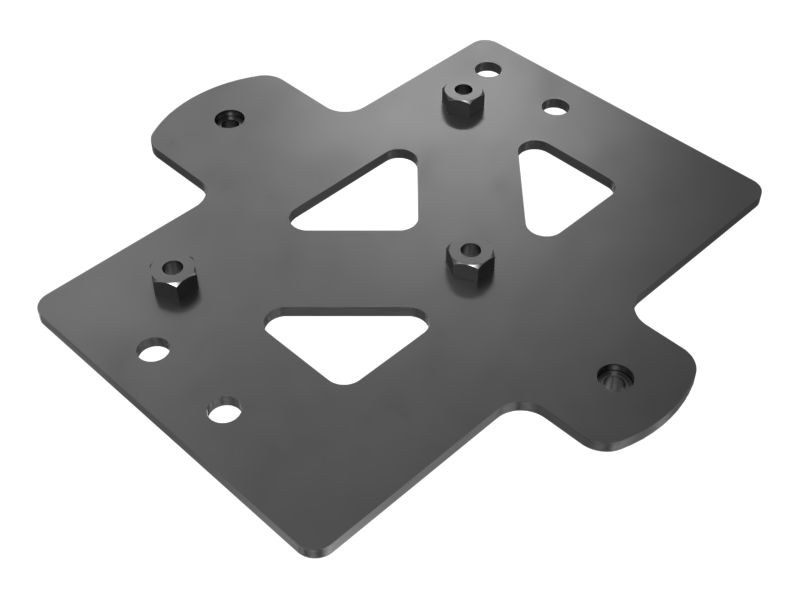611-3474: Hydraulic Steering Lines Mounting Plate 611-3474 Caterpillar