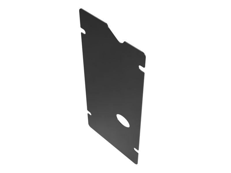 607-3177: 3mm Thick Hydraulic Tank Mounting Plate 607-3177 Caterpillar