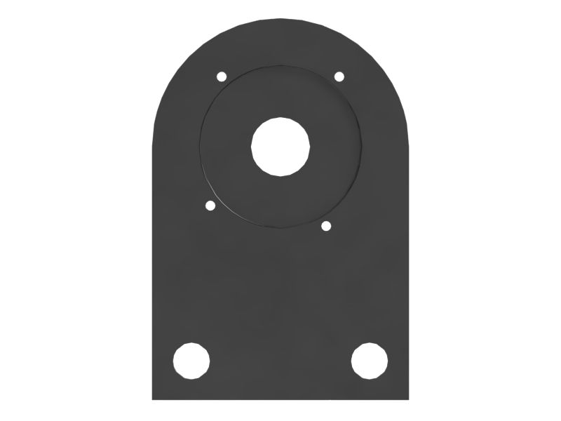 359-8666: 9mm Thick Boom Position Sensor Mounting Plate 3598666 купить