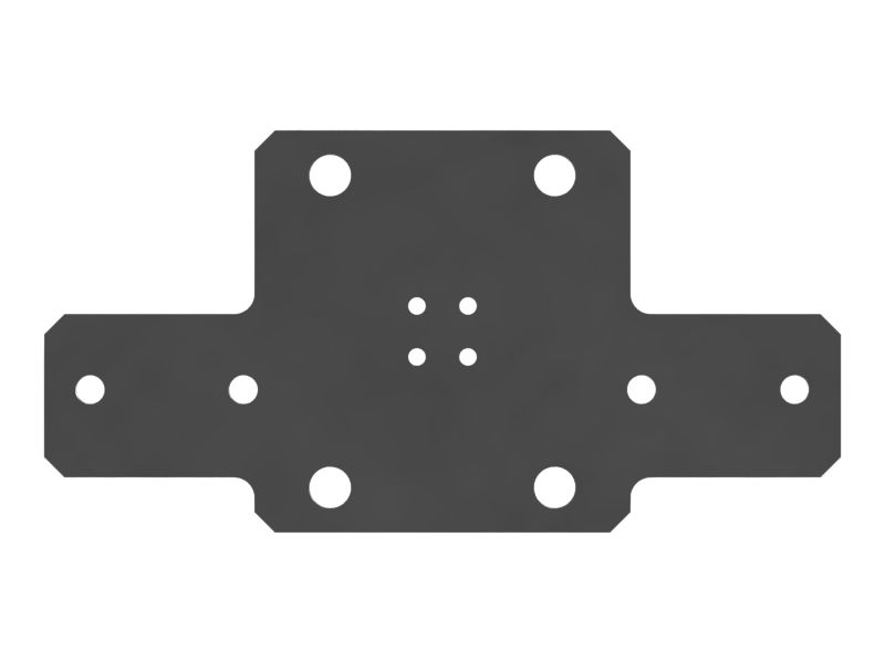 648-3365: 25mm Thick Stick Lines Mounting Plate 6483365 buy