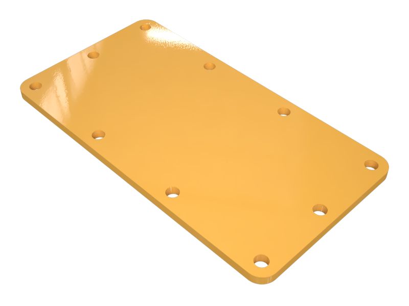 622-7064: Right Hand Fuel Tank Mounting Plate 622-7064 Caterpillar