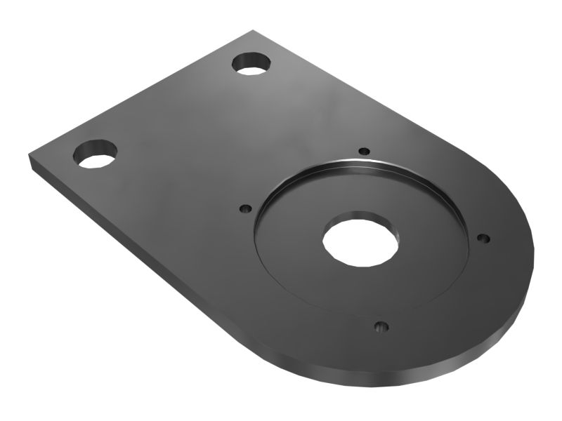 359-8666: 9mm Thick Boom Position Sensor Mounting Plate 3598666 купить